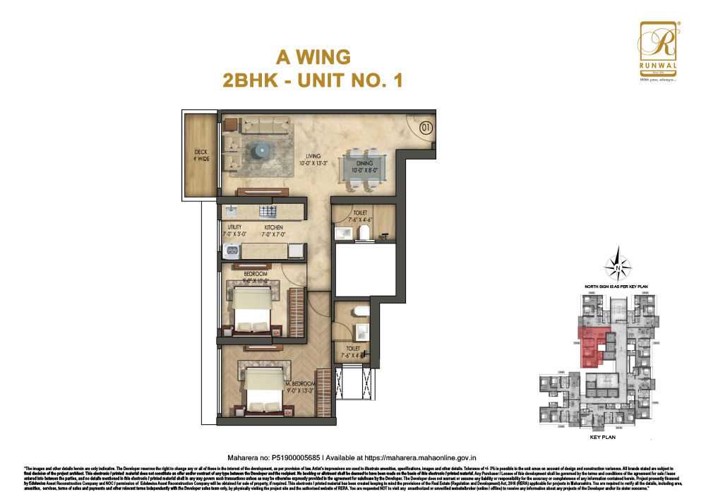 Timeless Runwal floorplan Image