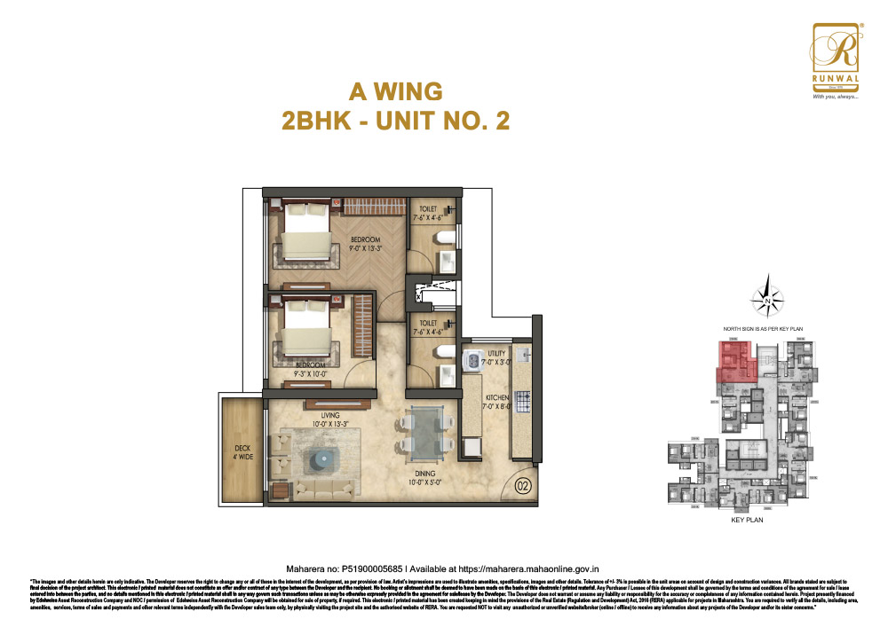 Timeless Runwal floorplan Image