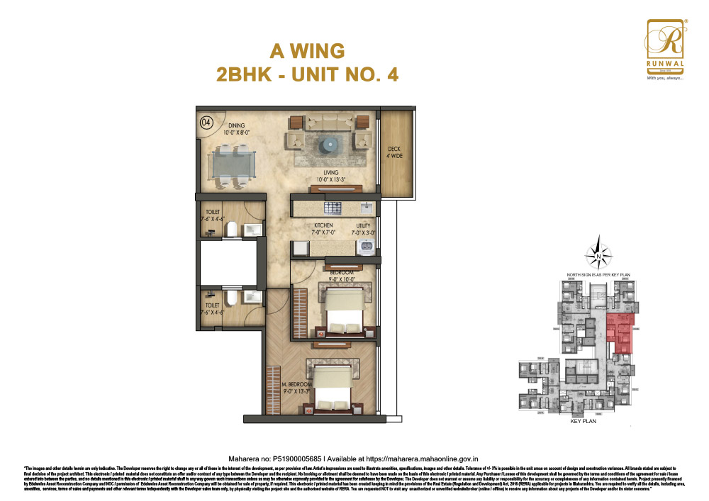 Timeless Runwal floorplan Image