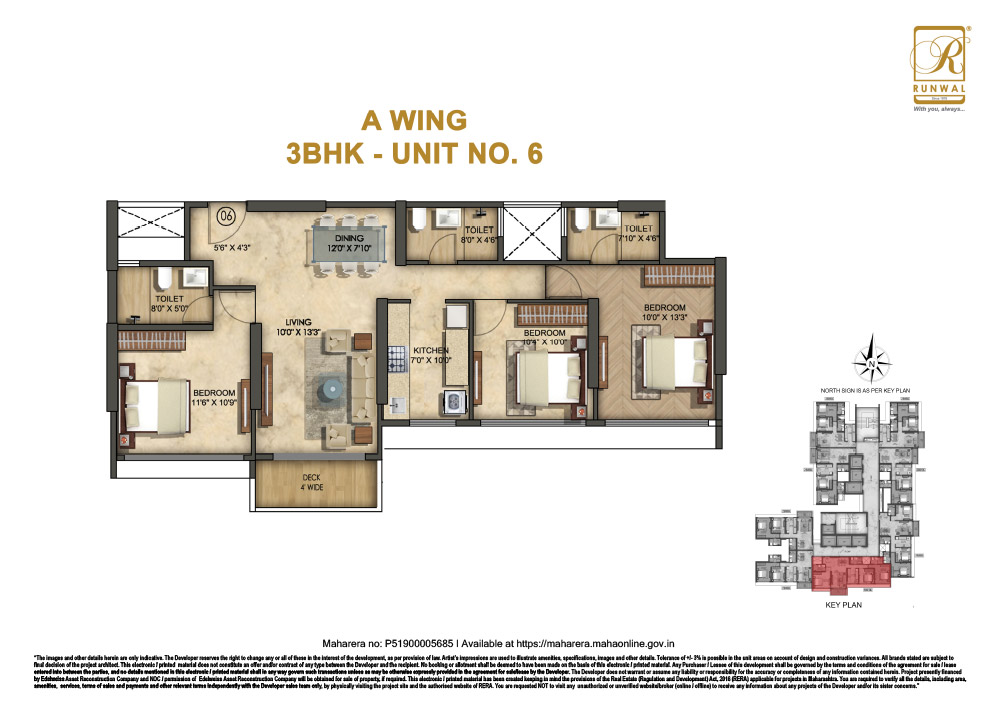 Timeless Runwal floorplan Image