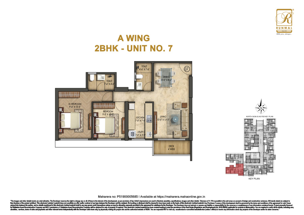 Timeless Runwal floorplan Image