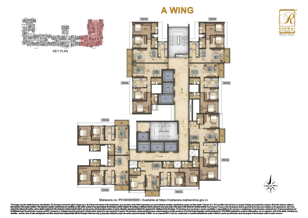 Timeless Runwal floorplan Image